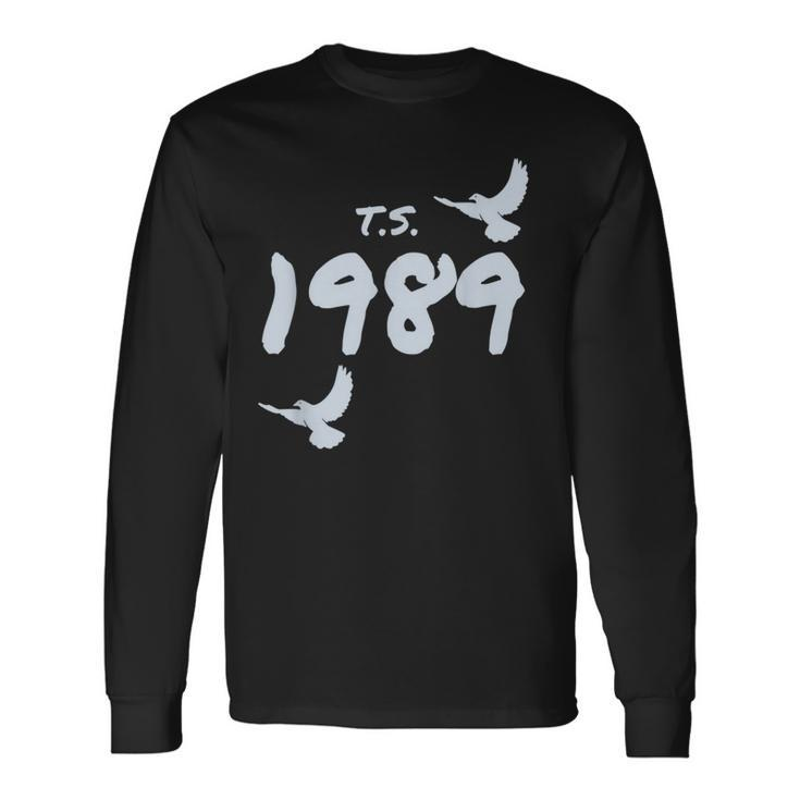 Vintage 1989 Seagulls In The Sky Long Sleeve T-Shirt