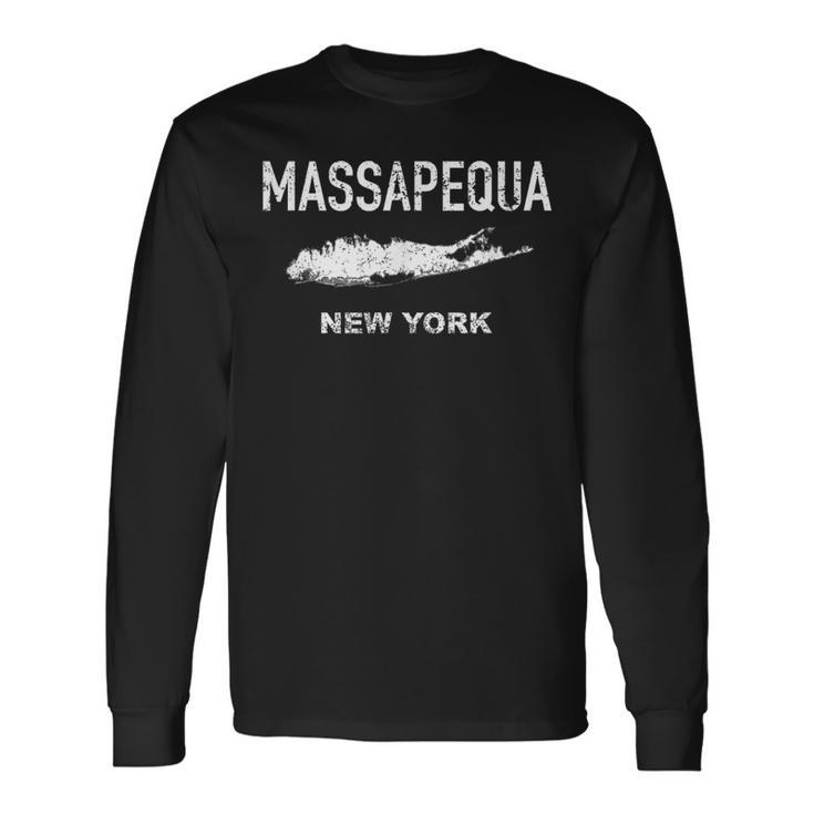 Vintage Massapequa Long Island New York Long Sleeve T-Shirt Gifts ideas