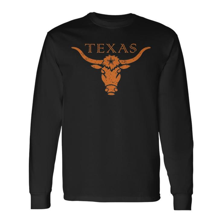 Vintage Texas Bull Long Sleeve T-Shirt