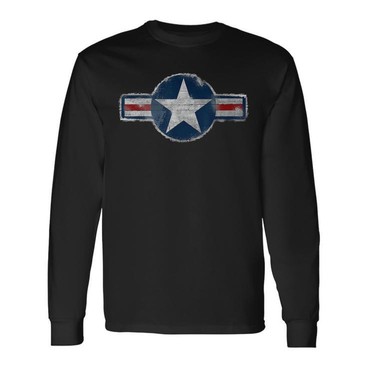 Vintage Us Air Force T Vintage Usaf Long Sleeve T-Shirt