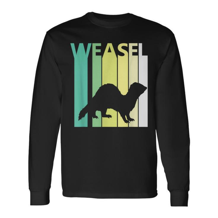 Weasel Spirit Animal Love Weasel Long Sleeve T-Shirt