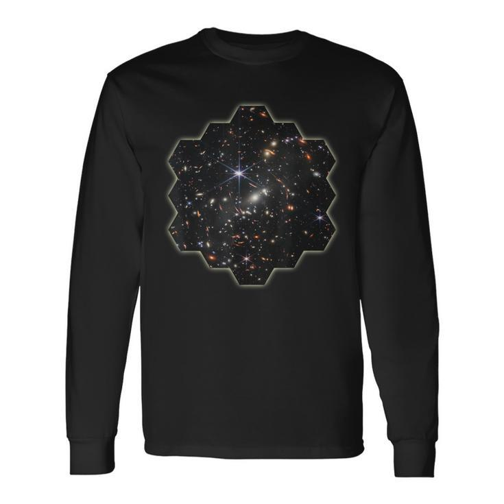 Webb’S First Deep Field Image Webb Space Telescope Jwst Long Sleeve T-Shirt