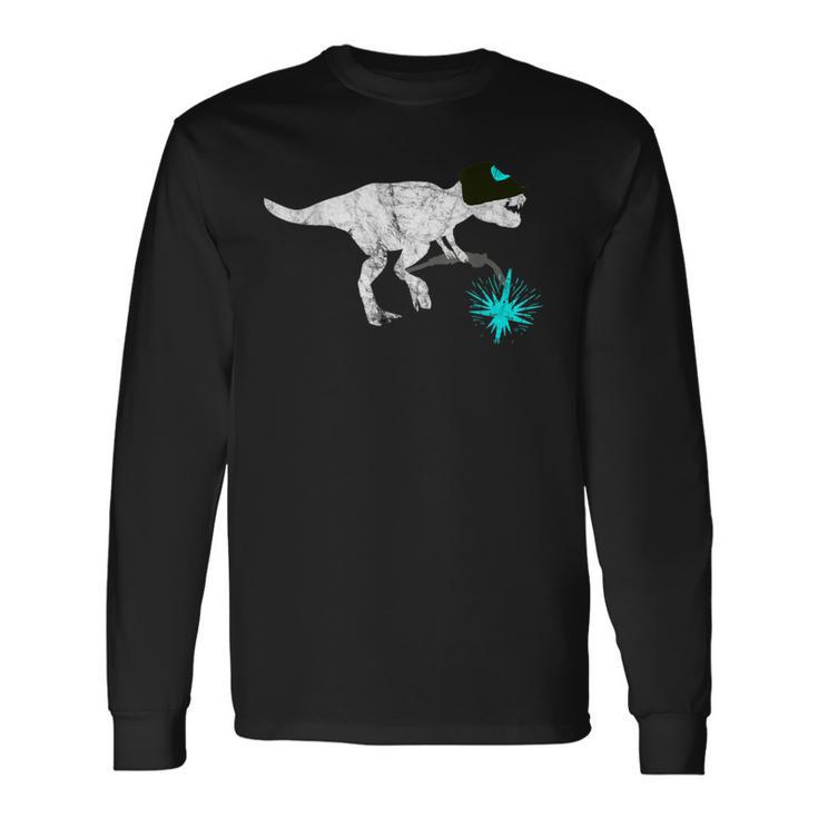 Welding Dinosaurs Welder T-Rex Weld Slworker Dino Long Sleeve T-Shirt