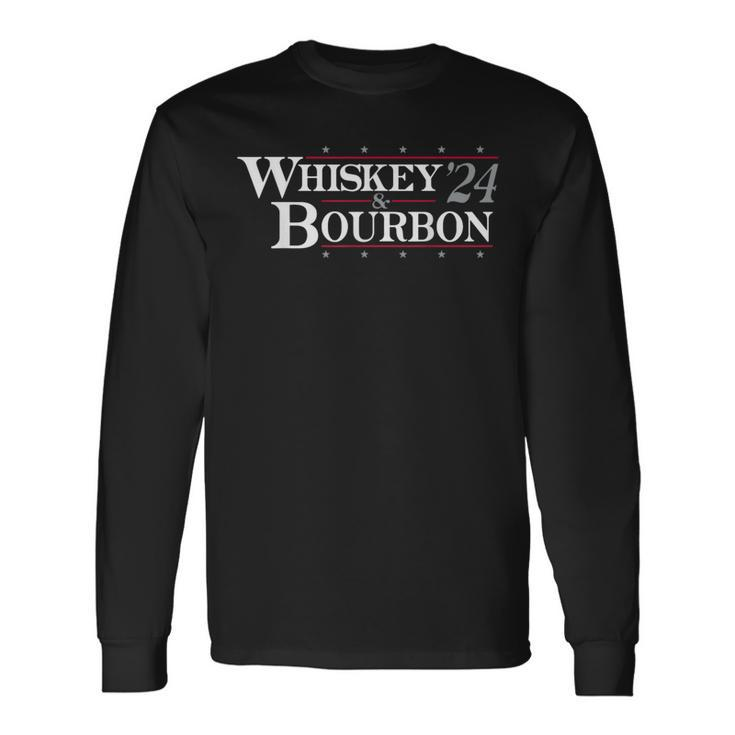 Whiskey 24 And Bourbon Long Sleeve T-Shirt
