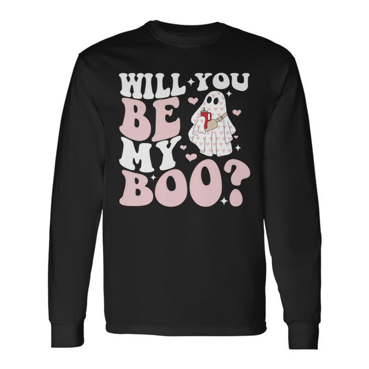 Will You Be My Boo Long Sleeve T-Shirt