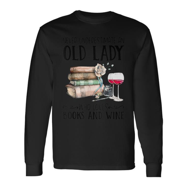 And Wine Long Sleeve T-Shirt