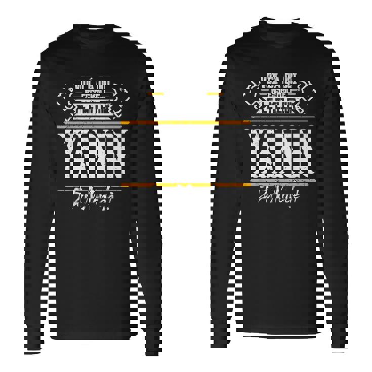 Yann Voici Á Quoi Ressemble Le Meilleur Du Monde T-shirt à manches longues