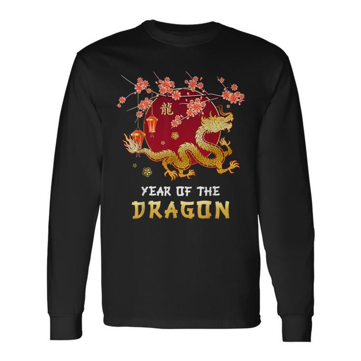 Year Of The Dragon 2024 Lunar New Year Chinese New Year 2024 Long Sleeve T-Shirt