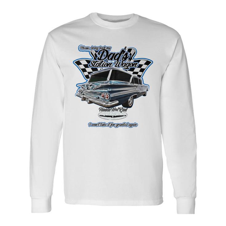 1960 BrookwoodBiscayneImpalaDad's Station WagonHot Rod Long Sleeve T-Shirt