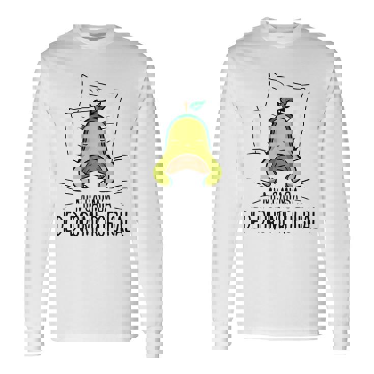 Aguacate Camisa De Dormir Camisón Camiseta de manga larga