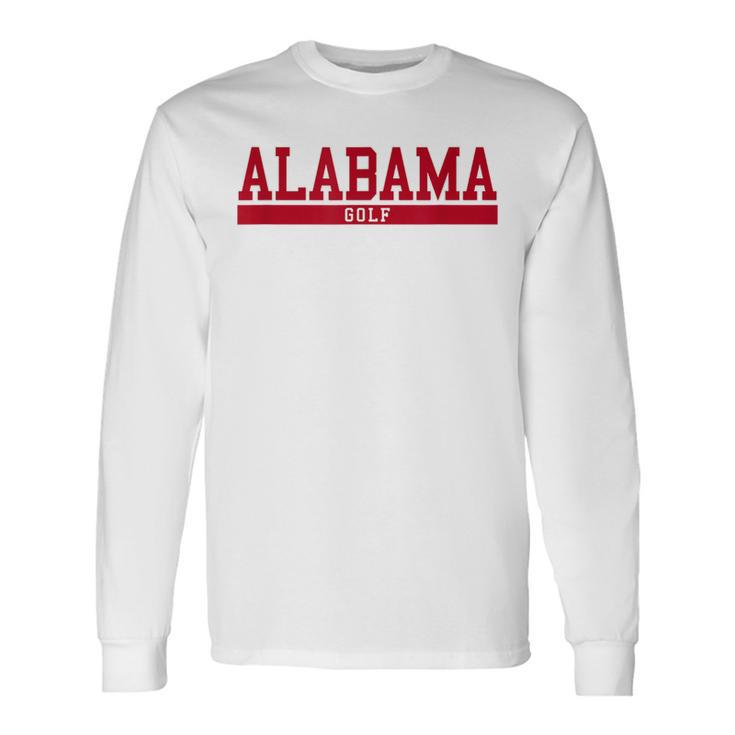 Alabama Golf Long Sleeve T-Shirt