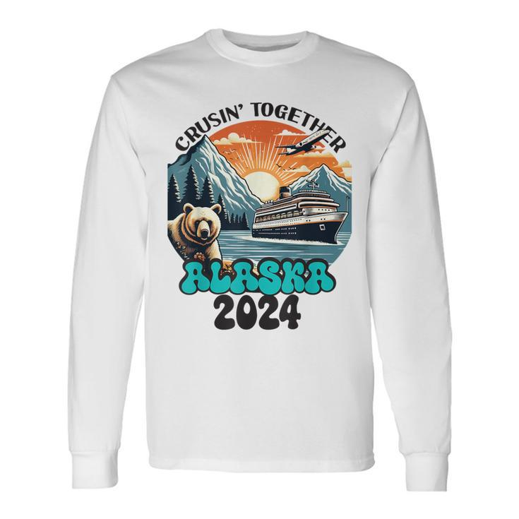 Alaska Cruise 2024 Family And Friends Matching Group Trip Long Sleeve T-Shirt Gifts ideas