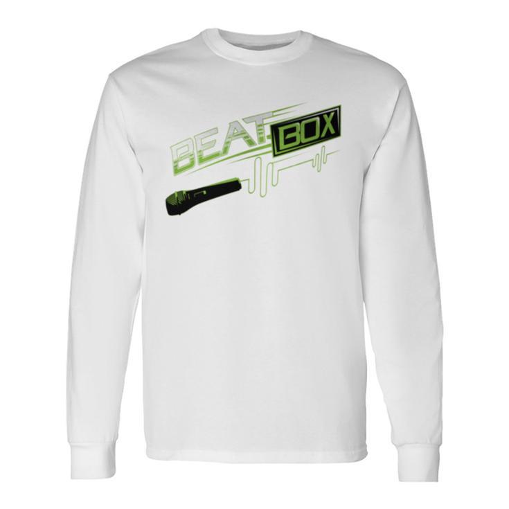 Beatbox Cute Boom Box Beat-Boxing Mic Long Sleeve T-Shirt