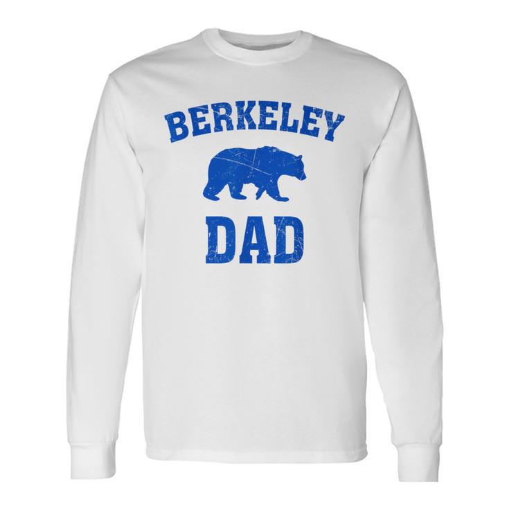 Berkeley Dad Bear Graphic Father's Day Long Sleeve T-Shirt