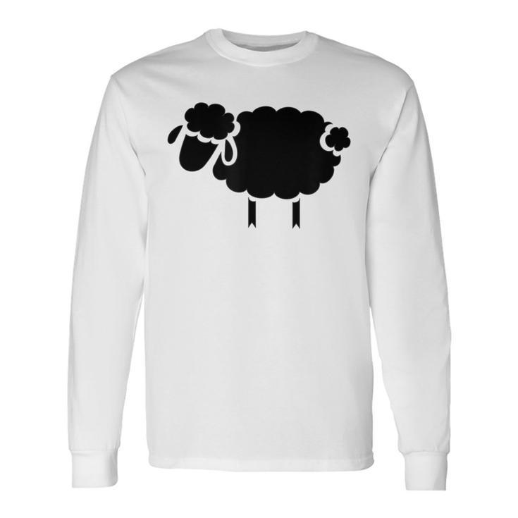 Black Sheep Silhouette Long Sleeve T-Shirt