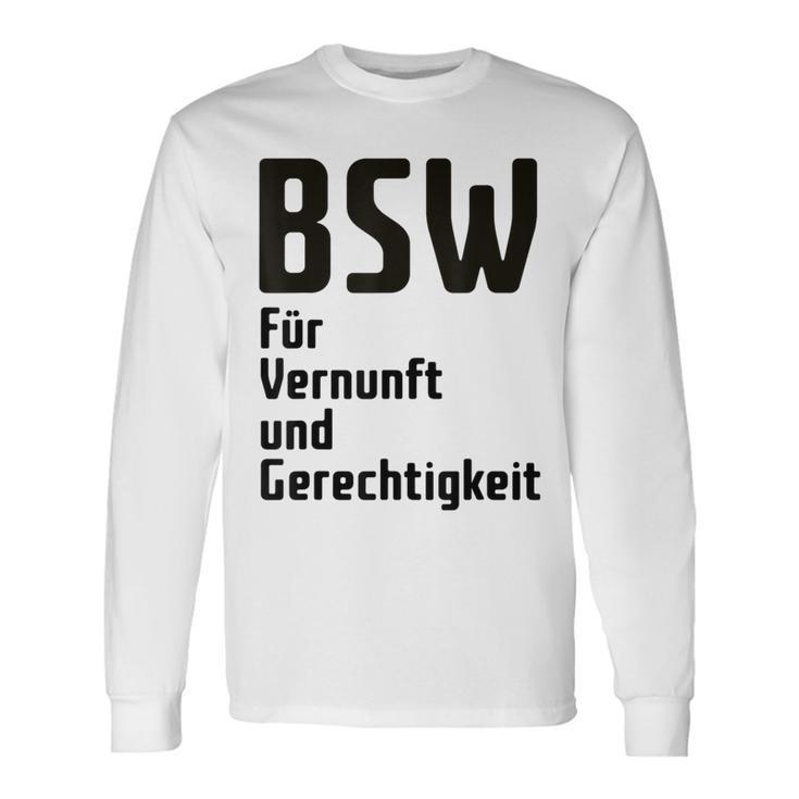 Bsw Bündnis Sahra Wagenknecht Langarmshirts Geschenkideen