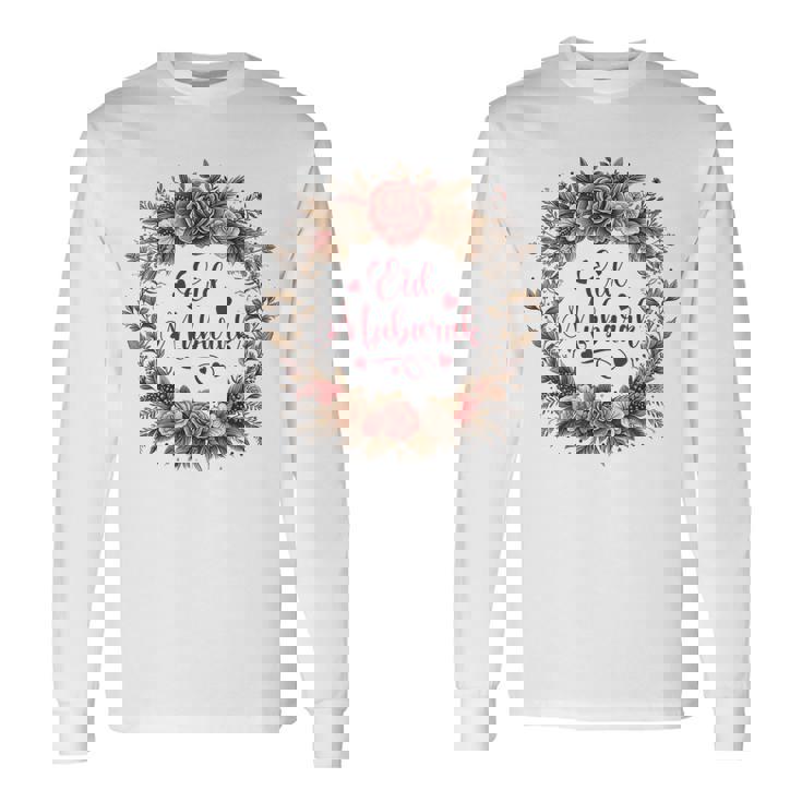 Cadeaux Islamiques Assortis Famille Eid Mubarak Pour T-shirt à manches longues
