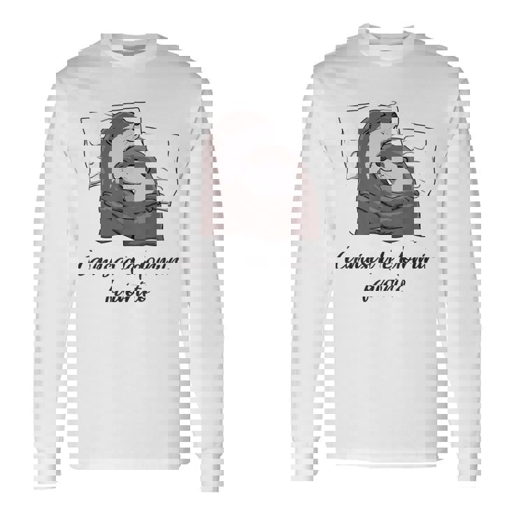 Camisa De Dormir Nutria Pijama Nutria Camiseta de manga larga