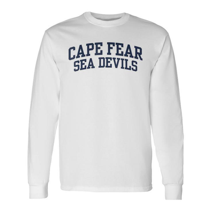Cape Fear Community College Sea Devils 01 Long Sleeve T-Shirt