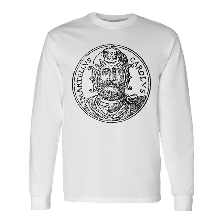 Charles Martel Franks French France Europe Long Sleeve T-Shirt