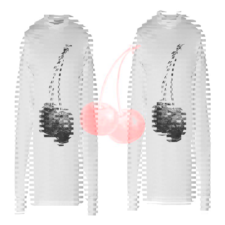 cherry-fruit-vintage-long-t-