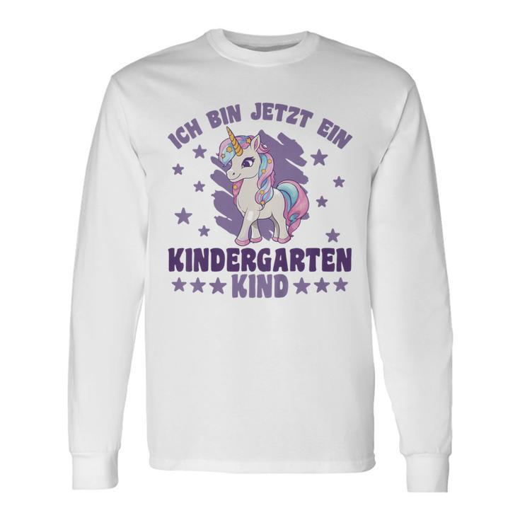 Children's Ich Bin Ein Kindergartenkind German Langu Langarmshirts Geschenkideen