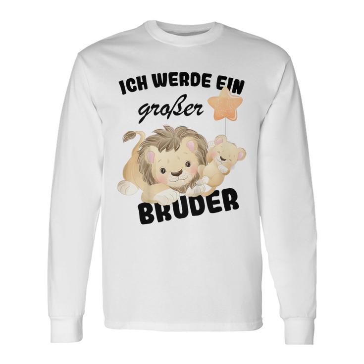 Children's Ich Werde Ein Großer Bruder 2024 Langarmshirts Geschenkideen