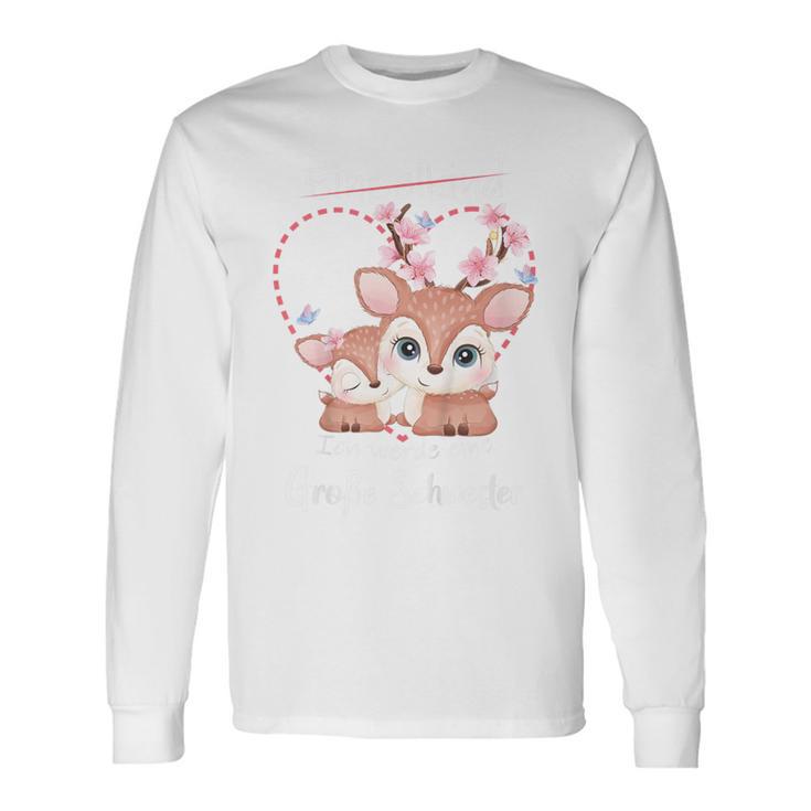 Children's Ich Werde Große Schwester Ich Langarmshirts Geschenkideen