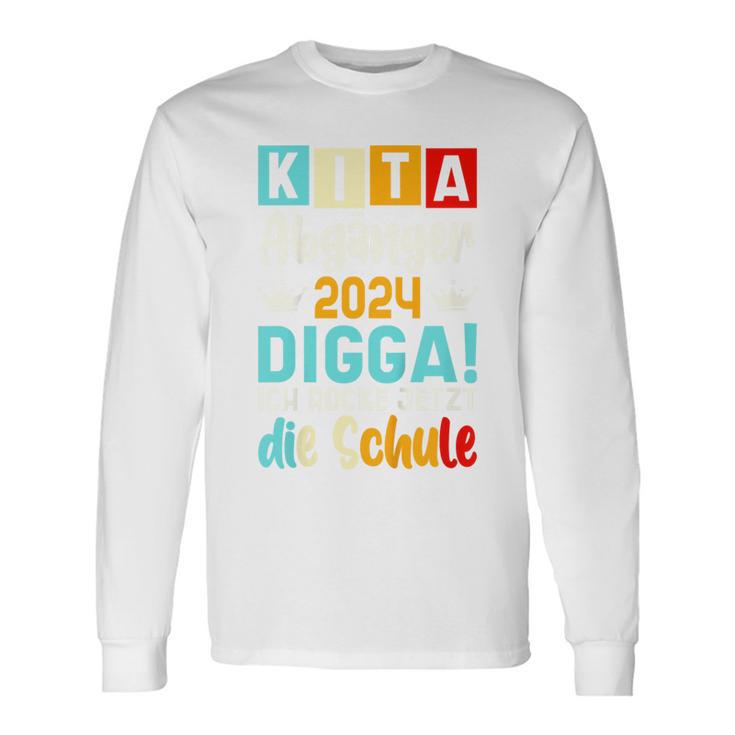 Children's Kita Abgänger 2024 School Child First Day Langarmshirts Geschenkideen