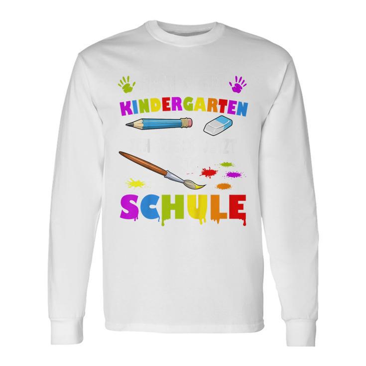 Children's Schule Ich Komme Kita Abgänger Schule Ich Komme 80 Langarmshirts Geschenkideen