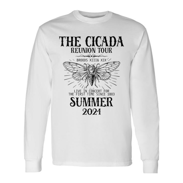 The Cicadas Reunion Us Tour 2024 Cicada Concert Fest Lover Long Sleeve T-Shirt Gifts ideas