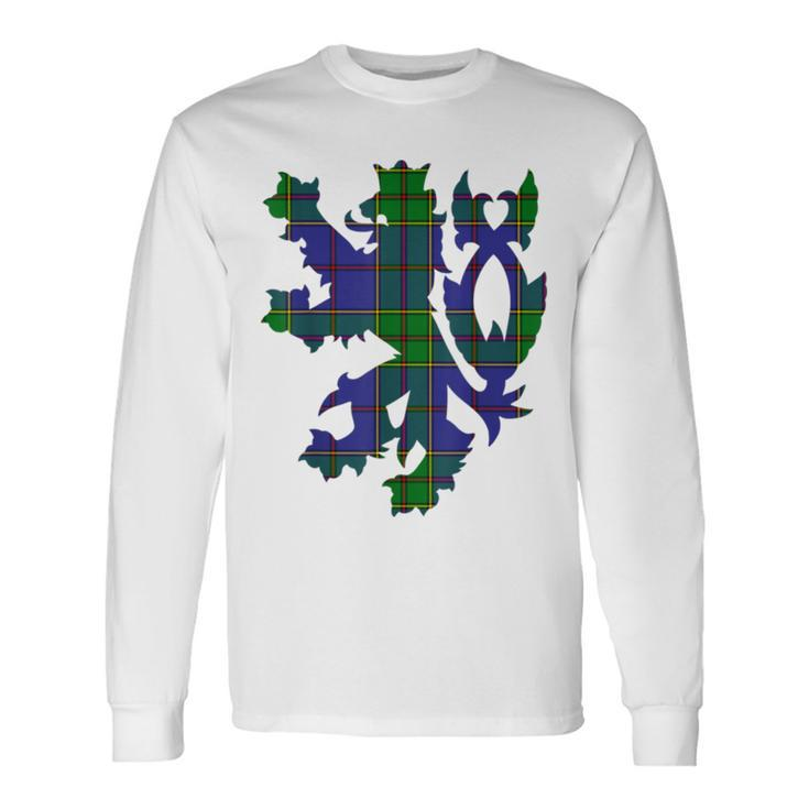 Clan Strachan Tartan Scottish Family Name Scotland Pride Long Sleeve T-Shirt