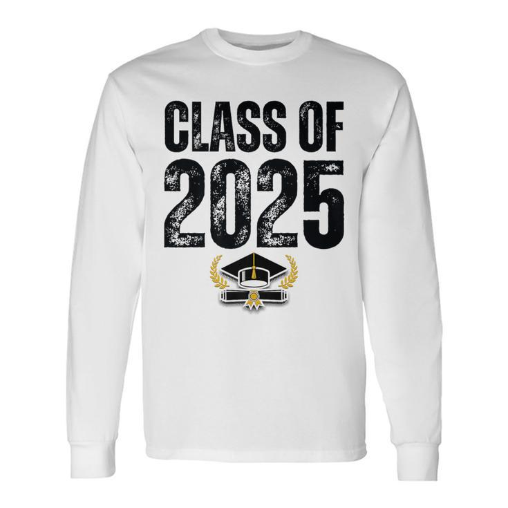 Class Of 2025 Congrats Grad 2024 Congratulations Graduate Long Sleeve T-Shirt