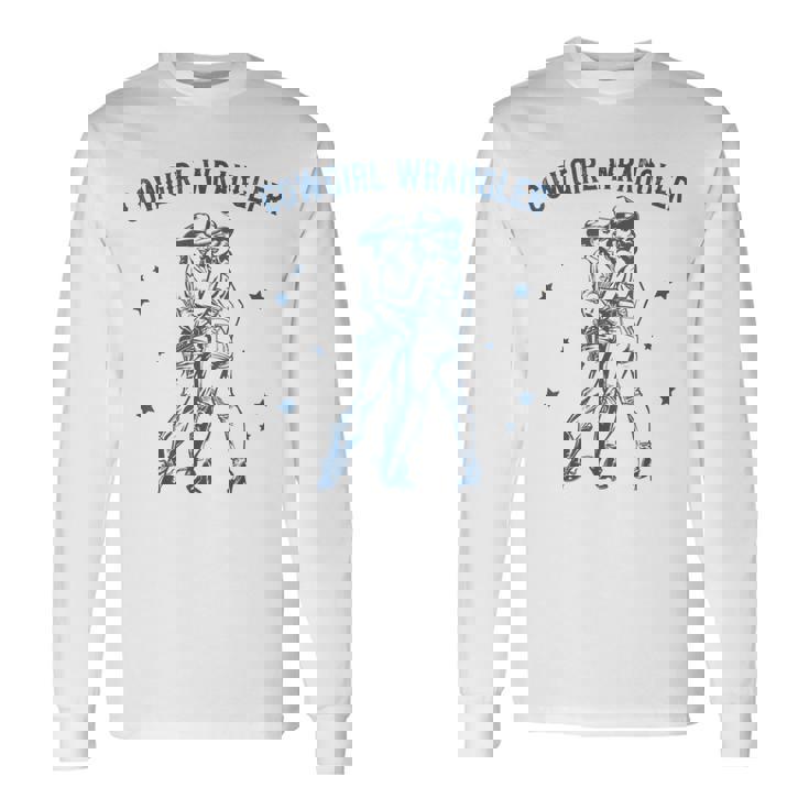 Cowgirl Wrangler Gay Cowgirl Lesbian Femme Lesbian Pride Long Sleeve T-Shirt