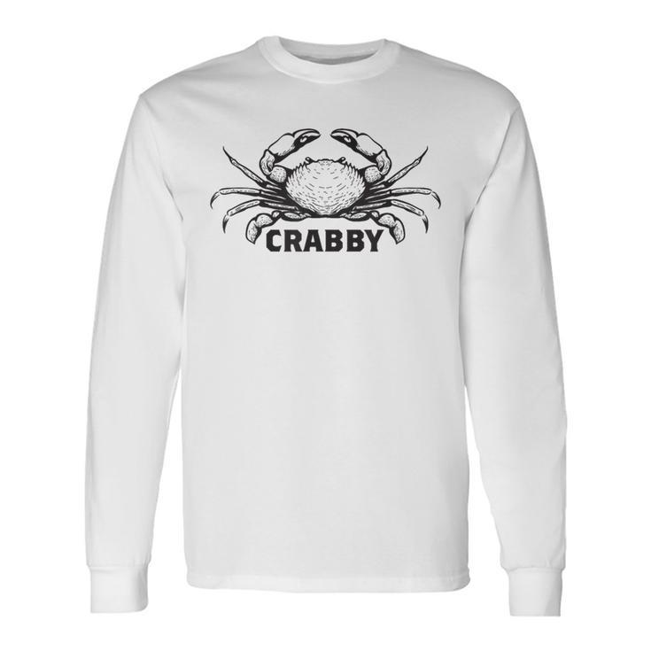 Crabby Crab Long Sleeve T-Shirt