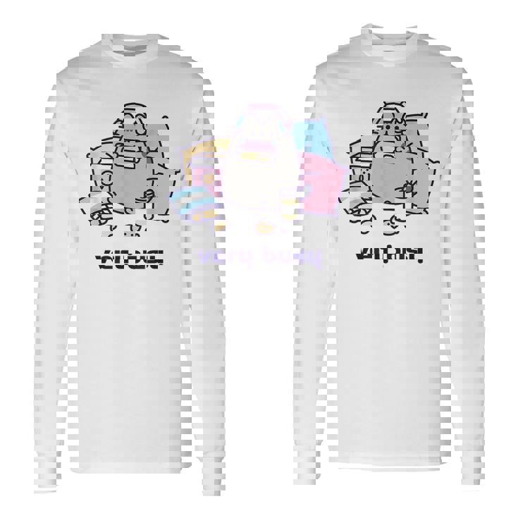 De Jeu Pusheen Very Busy T-shirt à manches longues