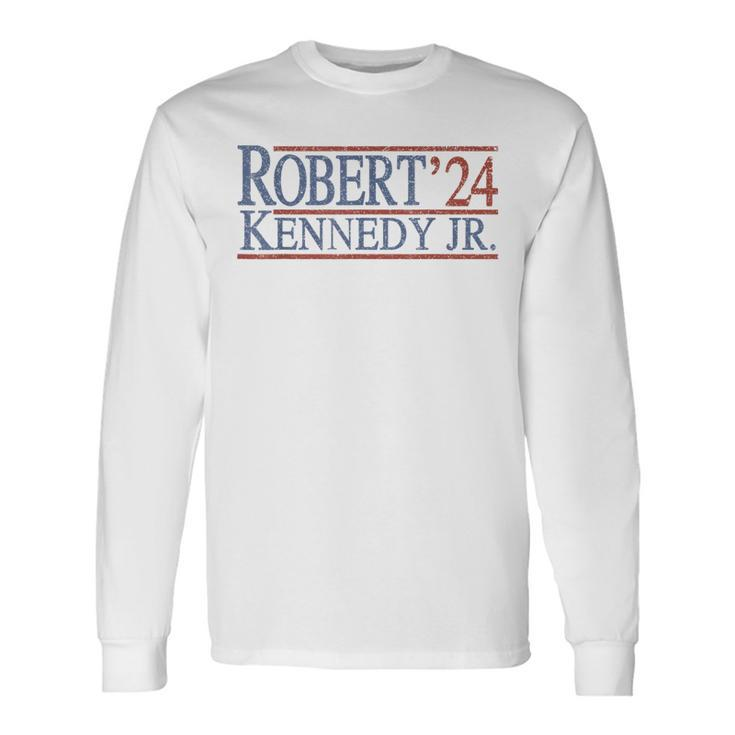 Distressed Robert Kennedy Jr 2024 Long Sleeve T-Shirt Gifts ideas