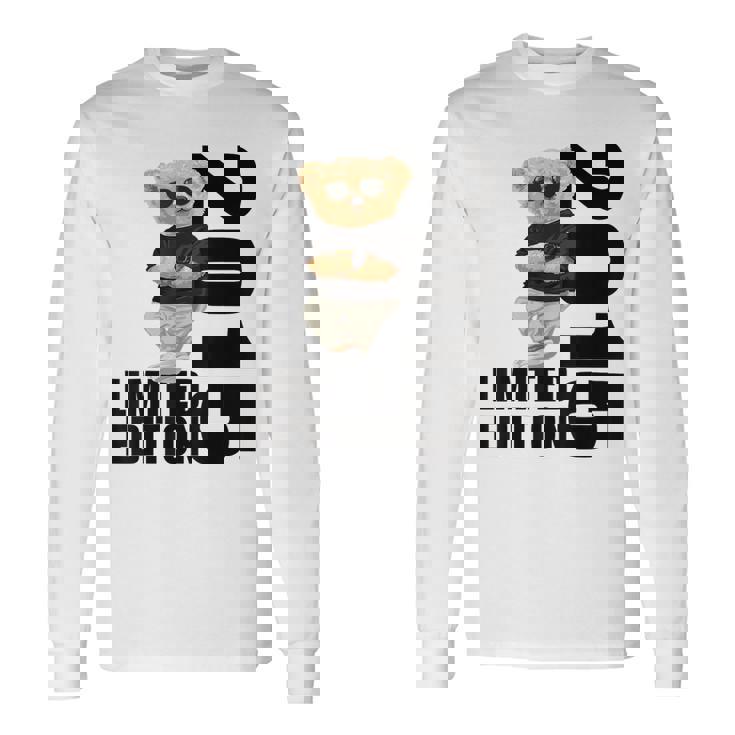 Edición Limitada 2015 Oso Osos Cumpleaños 2015Intage 2015 Camiseta de manga larga