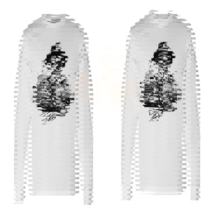 El Jefe Bomba Lowrider Chicano Homie Tattoo Cholo Pachuco Long