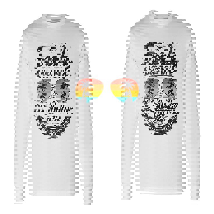 El Salvador Family Vacation 2024 Making Memories El Salvador Long Sleeve T-Shirt