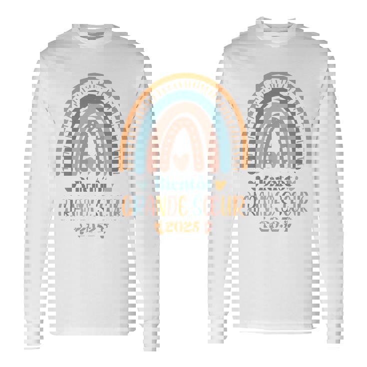 Enfant Enfant Future Grande Soeur 2025 Bientot Grande Soeur T-shirt à manches longues Idées cadeaux