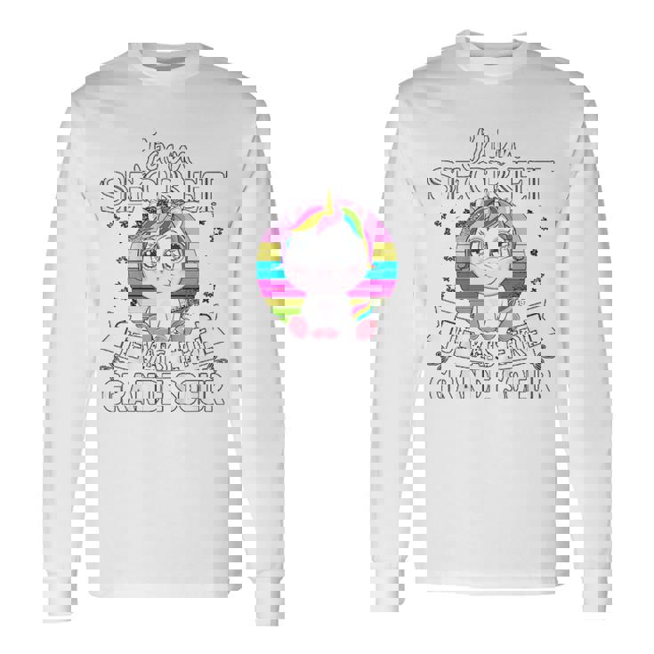 Enfant Je Vais Être Grande Soeur 2024 Future Grande Soeur 2024 T-shirt à manches longues