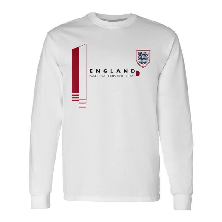 England National Drinking Team English Beer Pride Long Sleeve T-Shirt