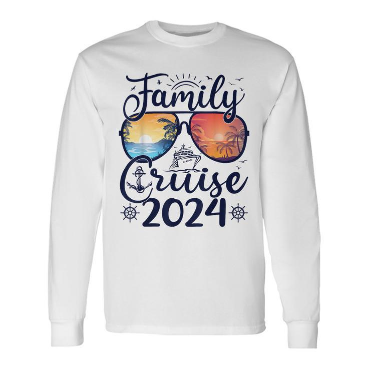 Family Cruise 2024 Summer Vacation Matching Family Cruise Long Sleeve T-Shirt