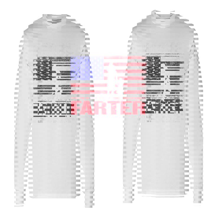 Father's Day For Dads World's Best Farter I Mean Father Long Sleeve T-Shirt