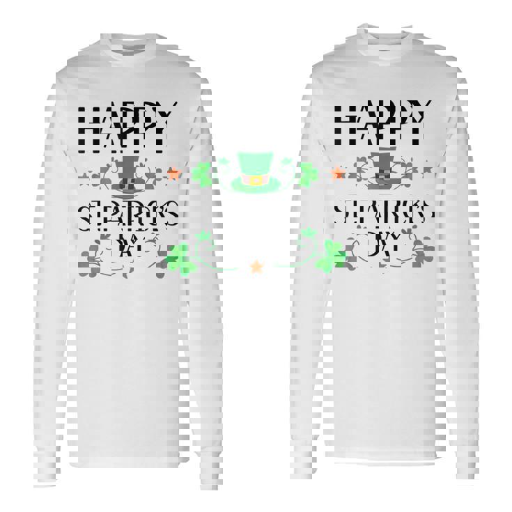 Feliz Día De San Patricio Divertido Día De San Patricio Camiseta de manga larga