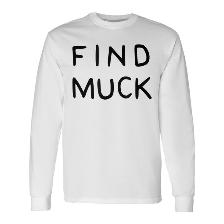 Find Muck Mind Trick Langarmshirts Geschenkideen