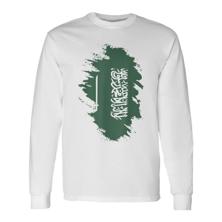 Flag Of Saudi Arabia T Long Sleeve T-Shirt