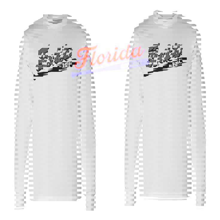 Florida Baseball Fans Long Sleeve T-Shirt