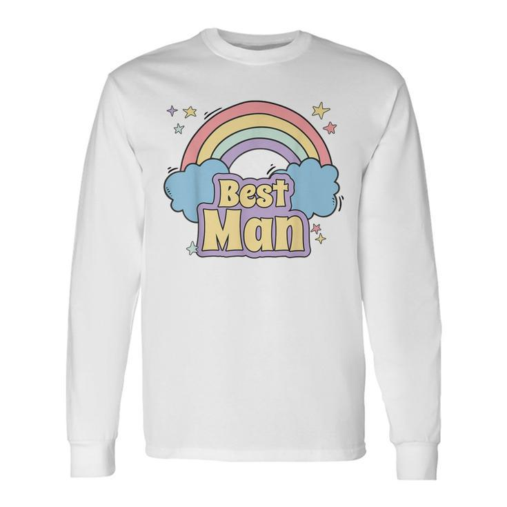 Stag Do Group Set Best Man Long Sleeve T-Shirt